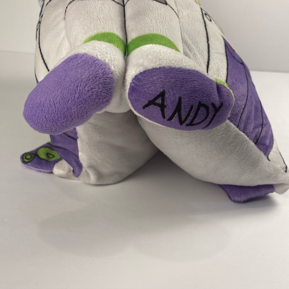 Buzz Lightyear Pillow Pet Pal 17x12 Toy Story Discontinued Very Good Condition - Picture 4 of 7